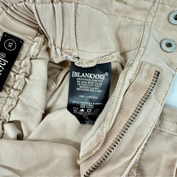 Blank NYC Womens High Waist Pleated Cargo Shorts Size XS-S - Picture 9 of 12